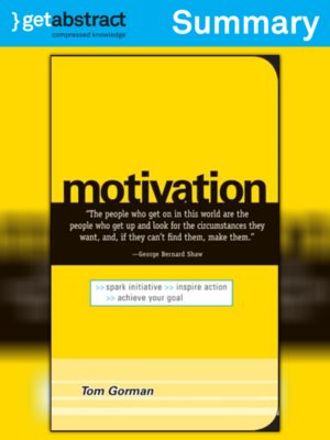 cover image of Motivation (Summary)